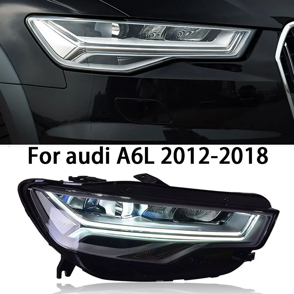 

Car Accessories For 2012-2018 Audi A6 C7/PA Led Headlights Assembly Upgrade High Configuration Matrix Styling DRL Front Lights