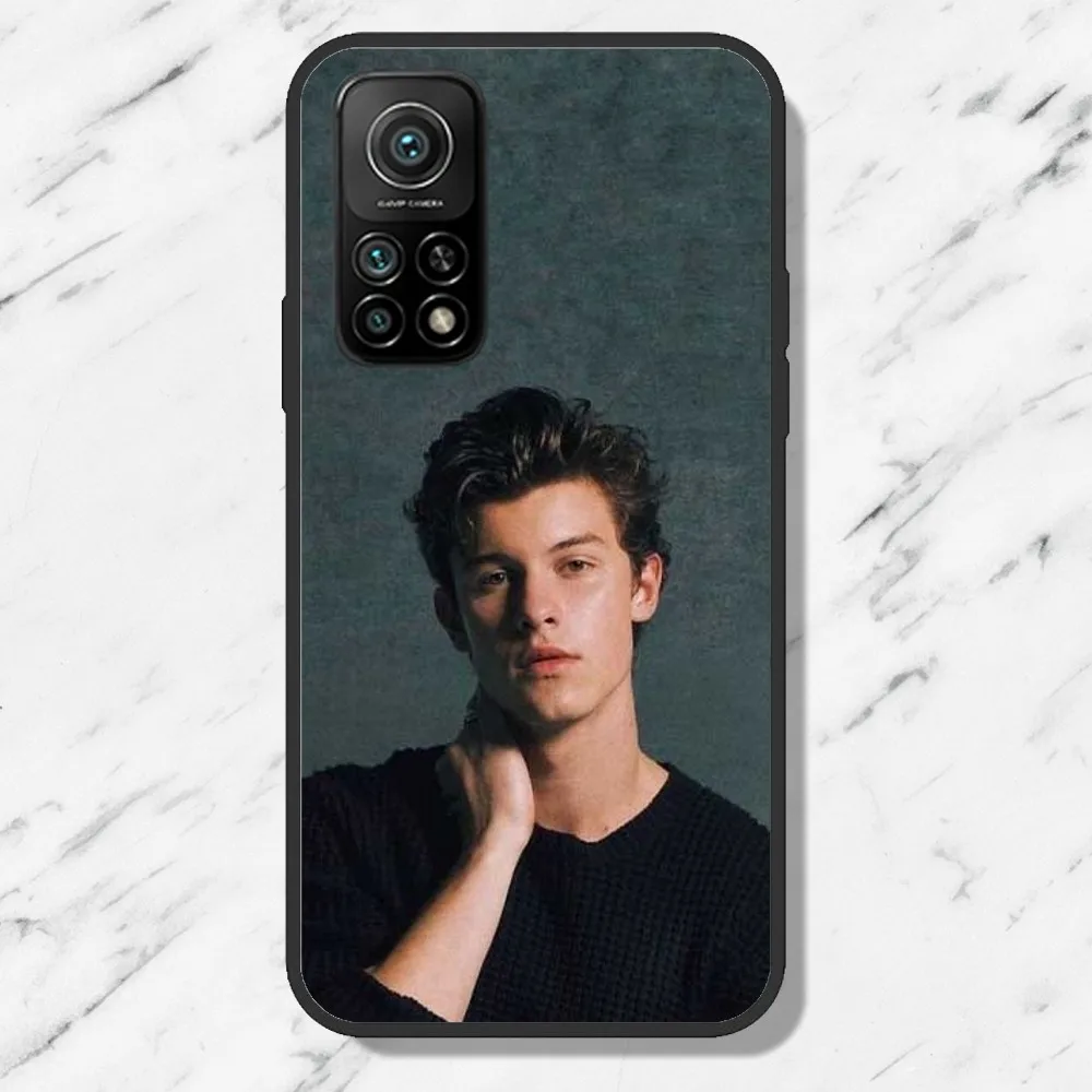 S-Shawn M-Mendes Singer Phone Case For Samsung Galaxy S21 S22 S23 S24 Ultra S20 Lite S30 Note Black Shell