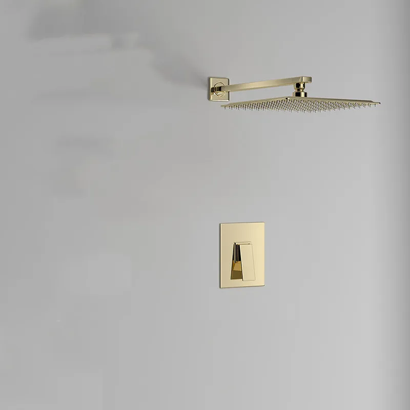 

Shower faucet set Wall Mounted single lever bathroom shower Mixer Set Water Tap torneira chuveiro ducha gold black