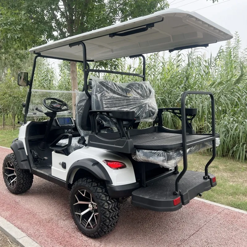 72v 5000W Ac Motor Independent Suspension System Golf Cart Car Buggy 2 4 6 Seater Street Legal Cheap Used Electric Golf Carts