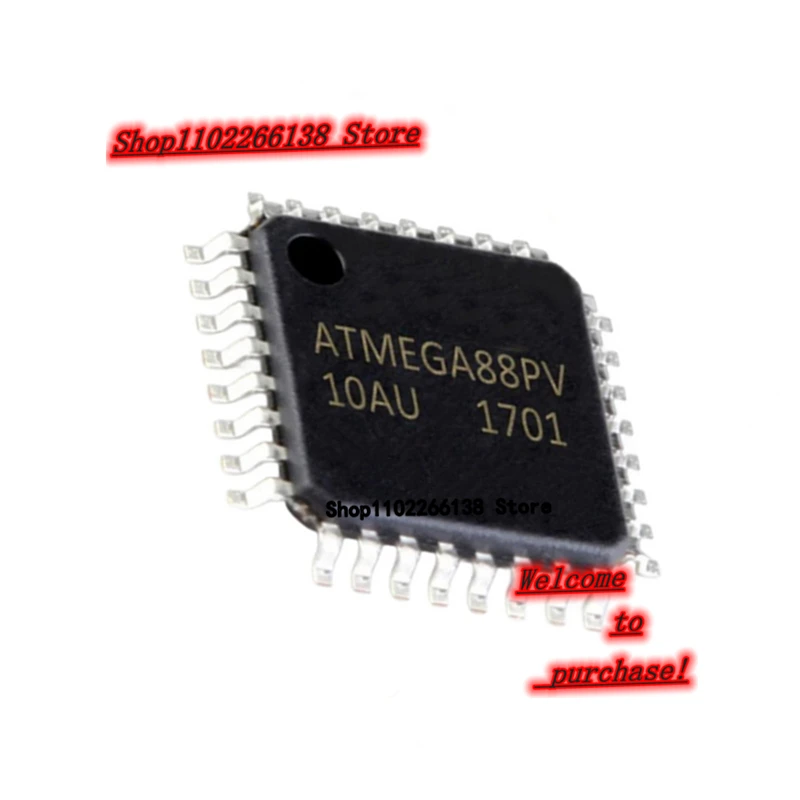 atmega88pv-10au-atmega88pv-tqfp-32-чип-ic-1-шт-лот