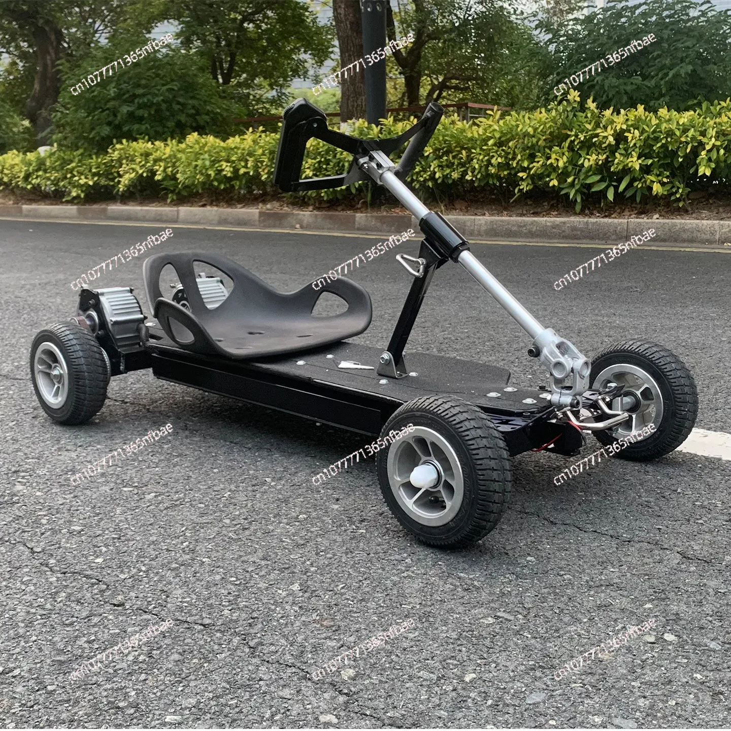 Foldable Electric Drift Kart for Adults & Children, High Performance Racing Kart, Modified Kart Parts & Front Axle Assembly Kit