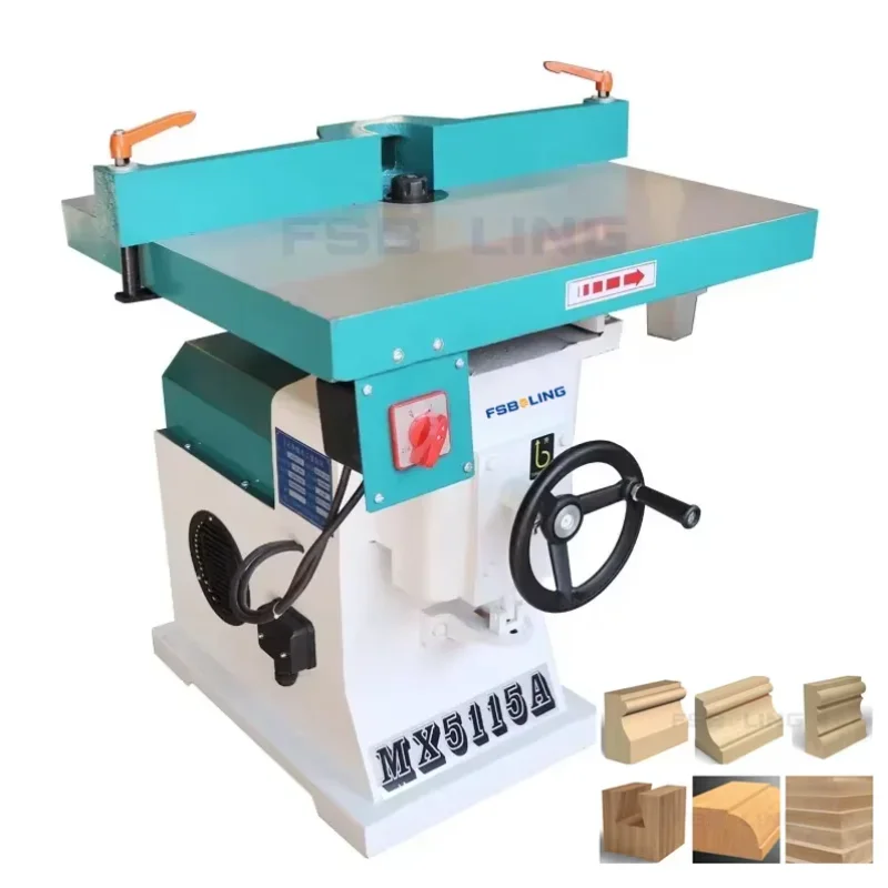 

Fsboling Woodworking Machine Vertical Single-axis Milling Machine Engraving Table MX5115 Woodworking Milling Machine