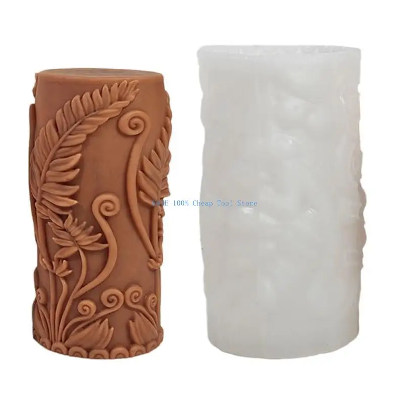

G6KA Cylindrical Molds Flowers Silicone Molds Soap Molds Plasters Molds
