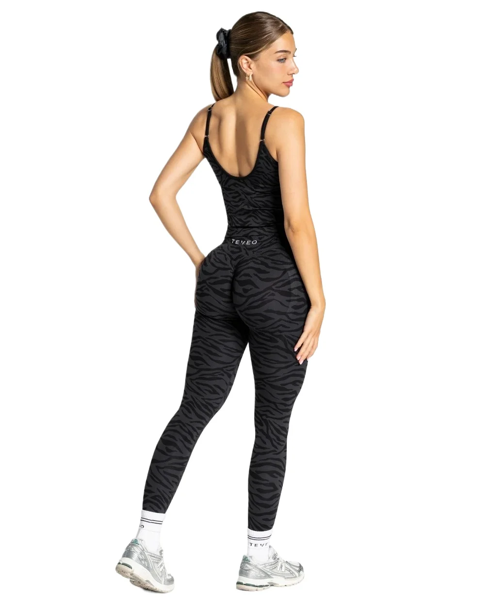 Women's Yoga Leggings Zebra Sculpt
