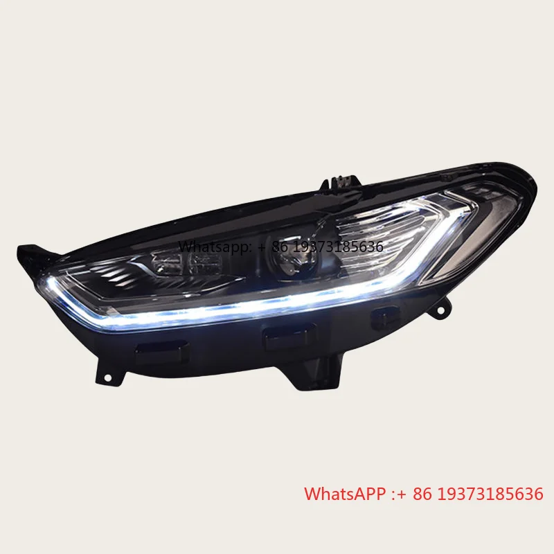 لفورد مونديو MK5 مجموعة مصابيح أمامية سيارة ضوء الأصلي LED 2011-2019 CTNH-Mondeo NH + HEV OEM ES7313D155AE #1