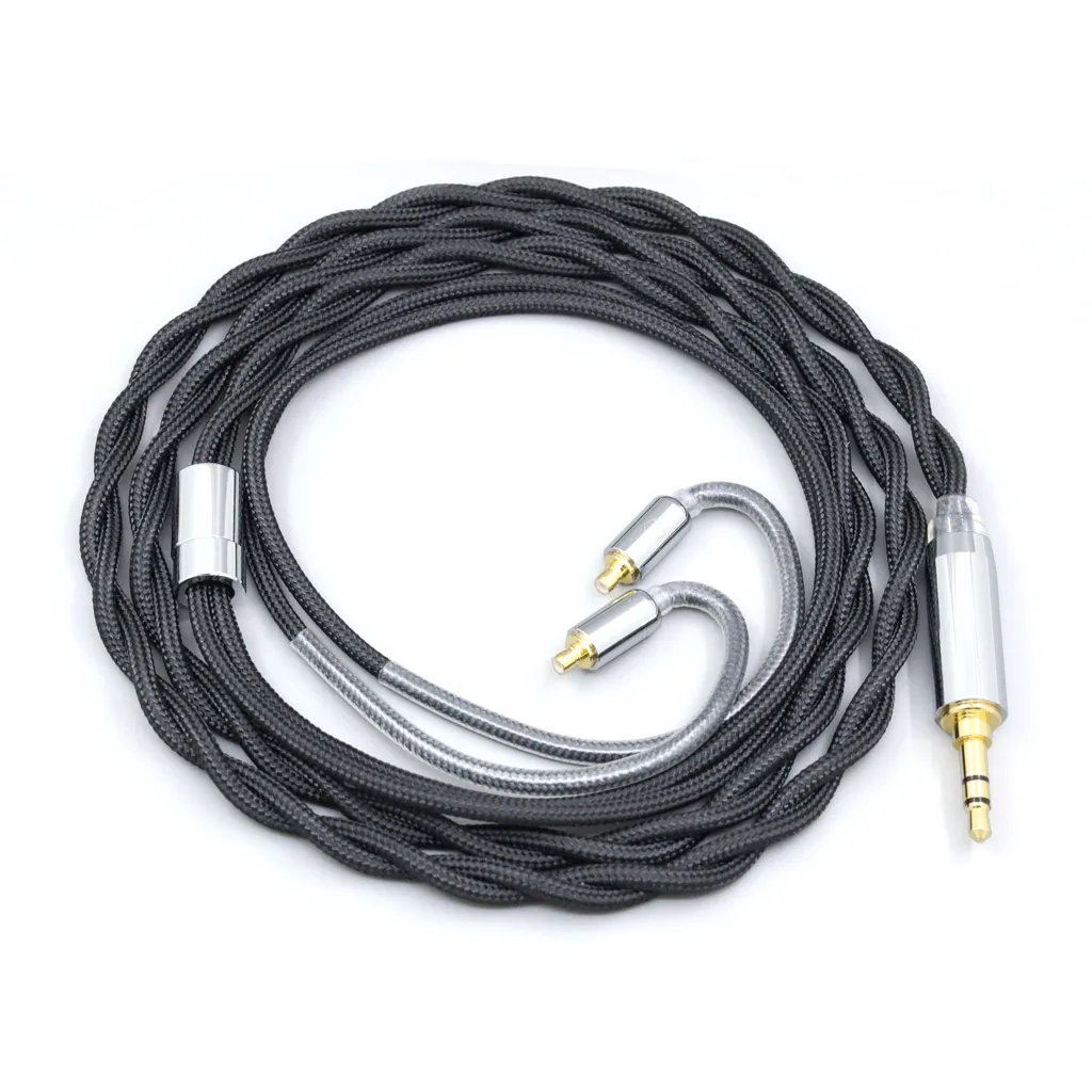 نايلون 99% فضي نقي البلاديوم الجرافين الذهب درع سماعة كابل ل Acoustune HS 1695Ti 1655CU 1695Ti 1670SS LN008290