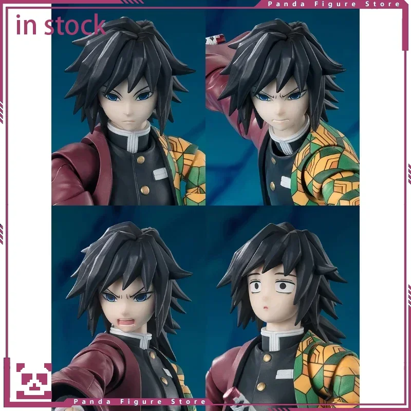 

In Stock 100% Original Bandai S.H.Figuarts SHF Demon Slayer Tomioka Giyuu Anime Action Figures Toys Model Collector