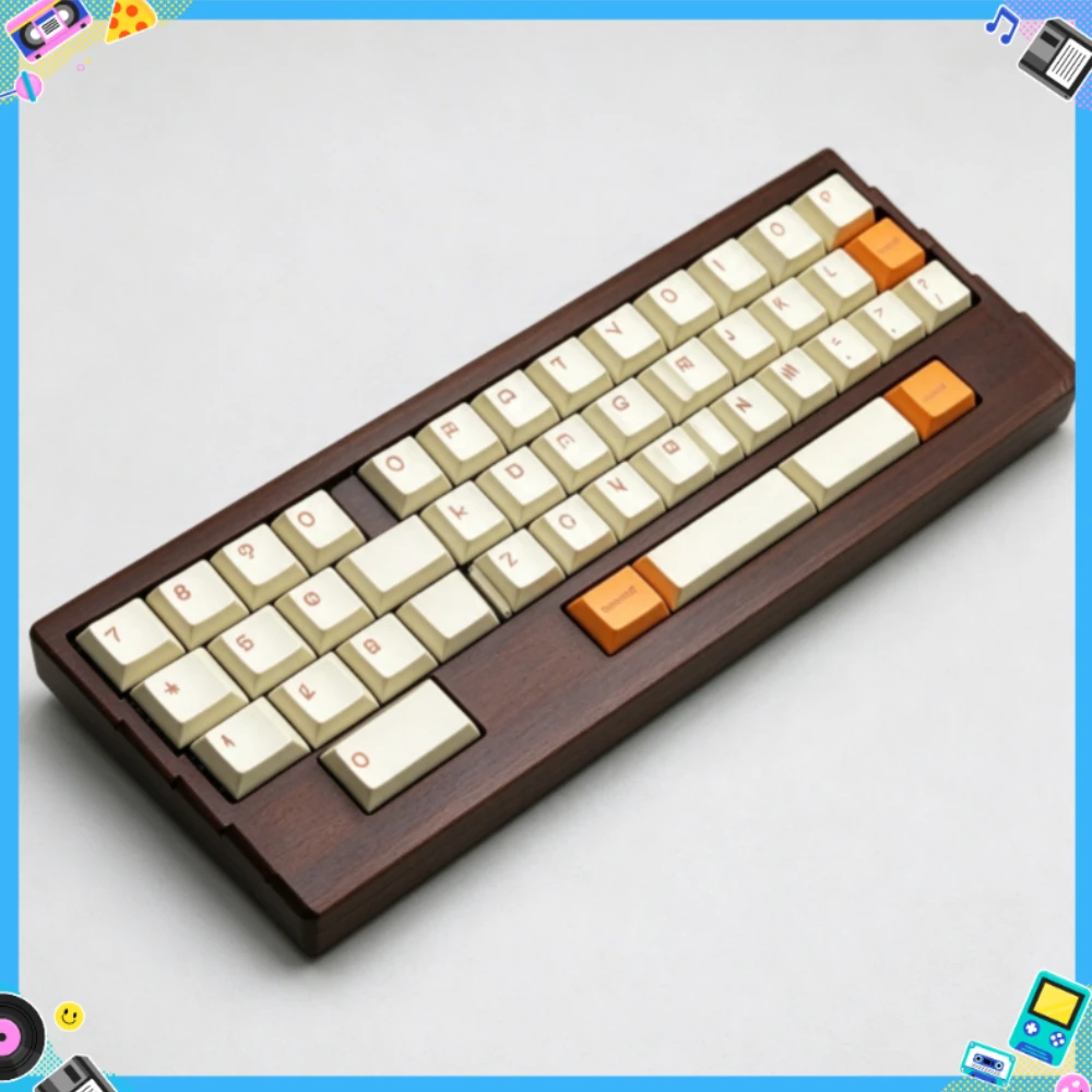 STAGGER 40layout Mechanical Keyboard Kit Custom Wired Single-mode Magnetic FDM Printed Case VIAL E-sports Gaming Office Keyboard