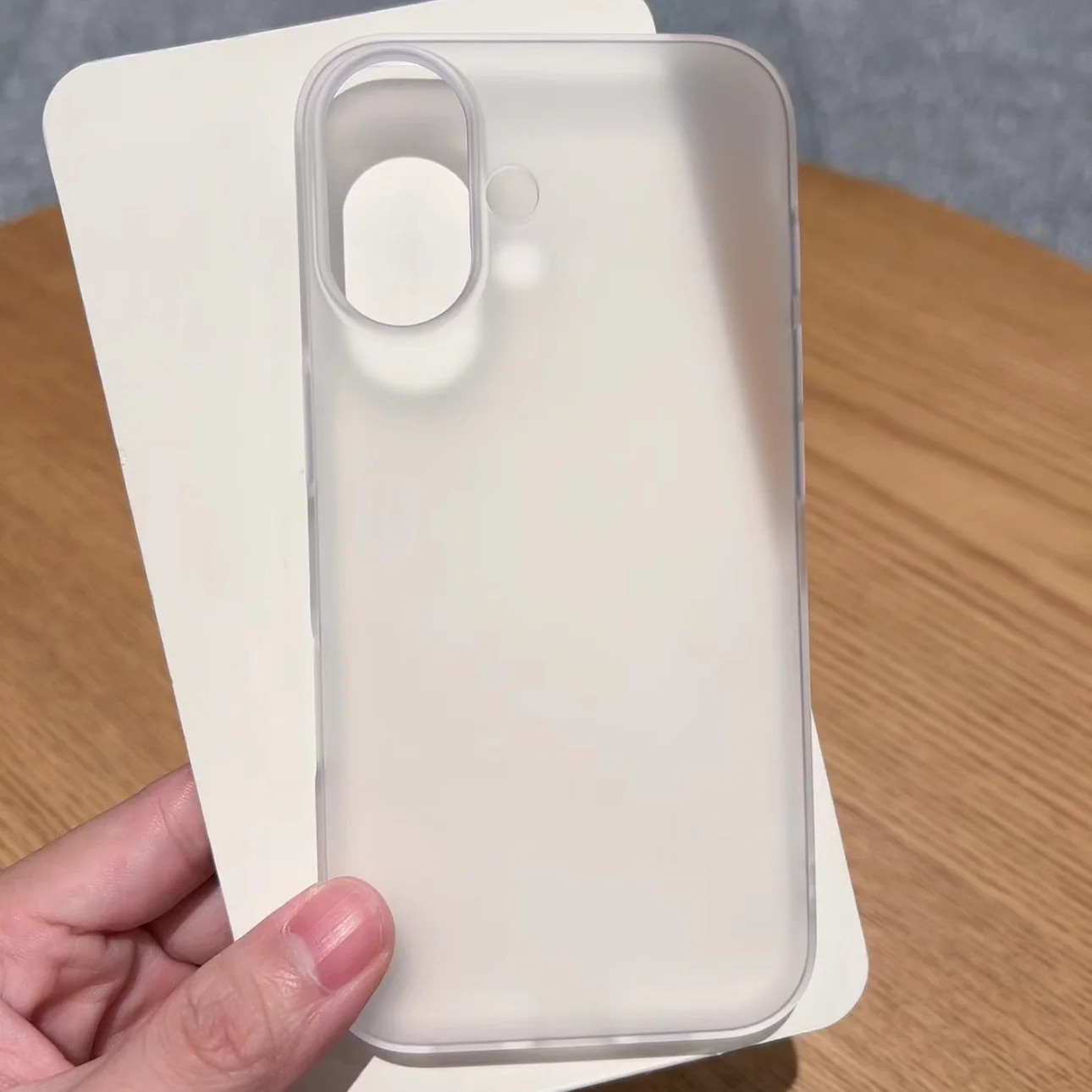 Ultra Thin Matte Phone Case For iPhone 17 Air 16 15 14 Plus 13 12 Pro Max Translucent Hard Frosted PC Shockproof Bumper Cover - náhled 4