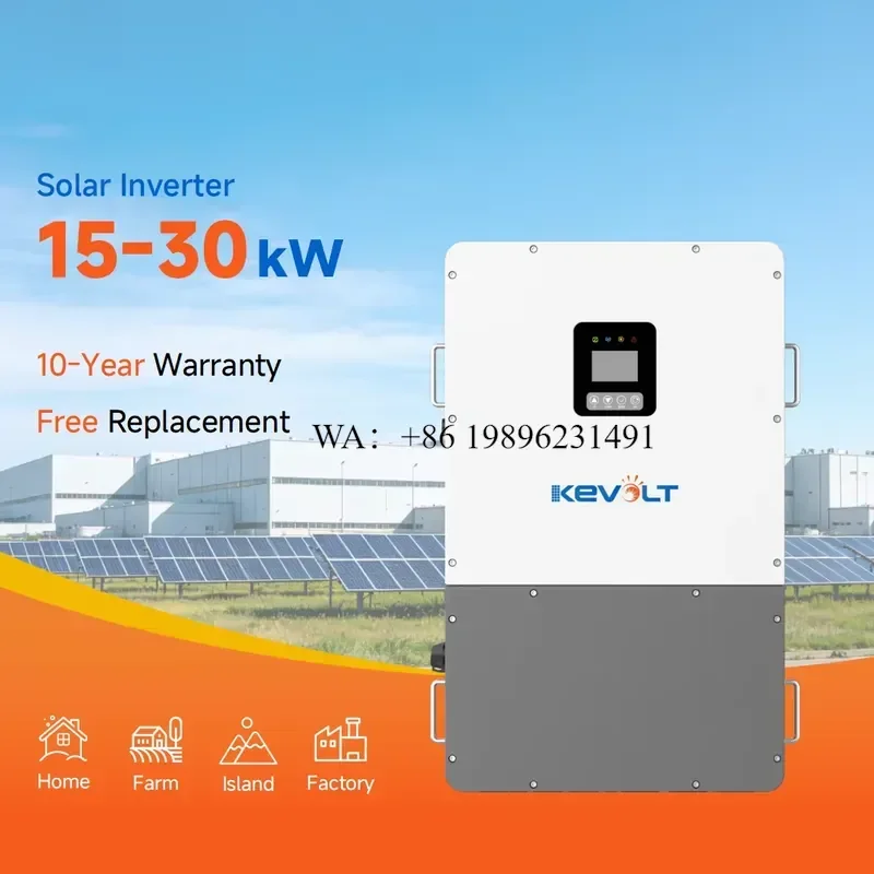 High Voltage Solar Energy System 15kW 30kWSolar Panels with Battery and Inverter Complete for Industrial & Commercial