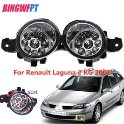 2x LED Fog LIGHT Lights Refit For Renault LAGUNA 2/II Grandtour (KG0/1_) Estate 2001-2015