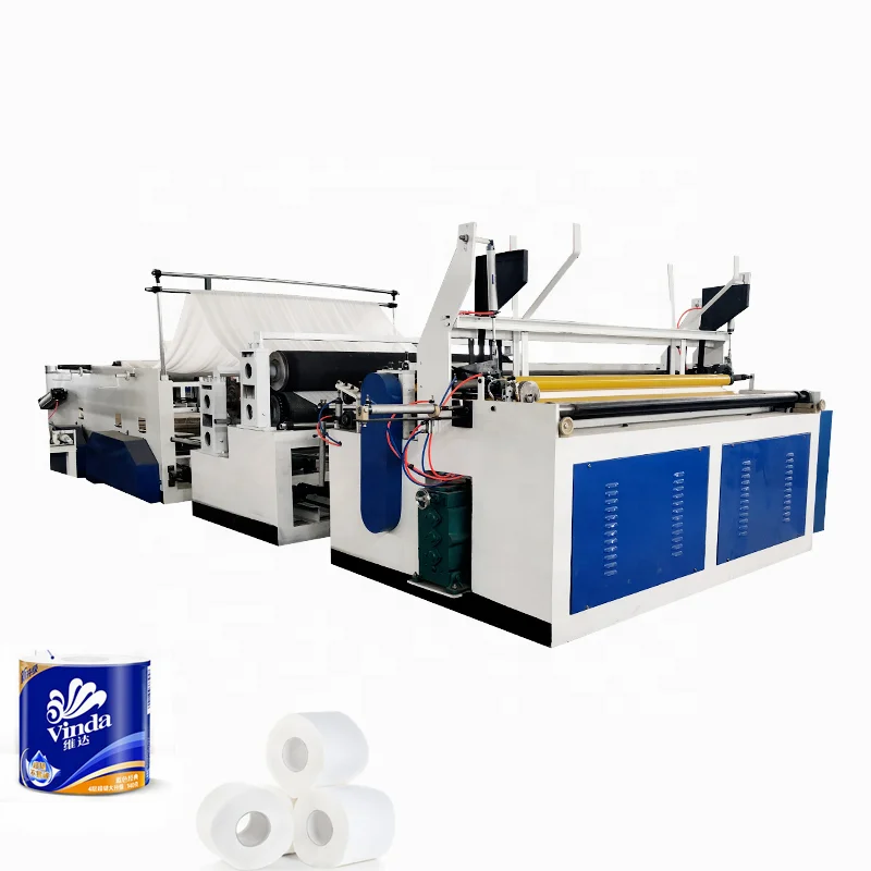 High Speed Toilet Paper Making Machine 1880 Toilet Paper Machine Maker Automatic