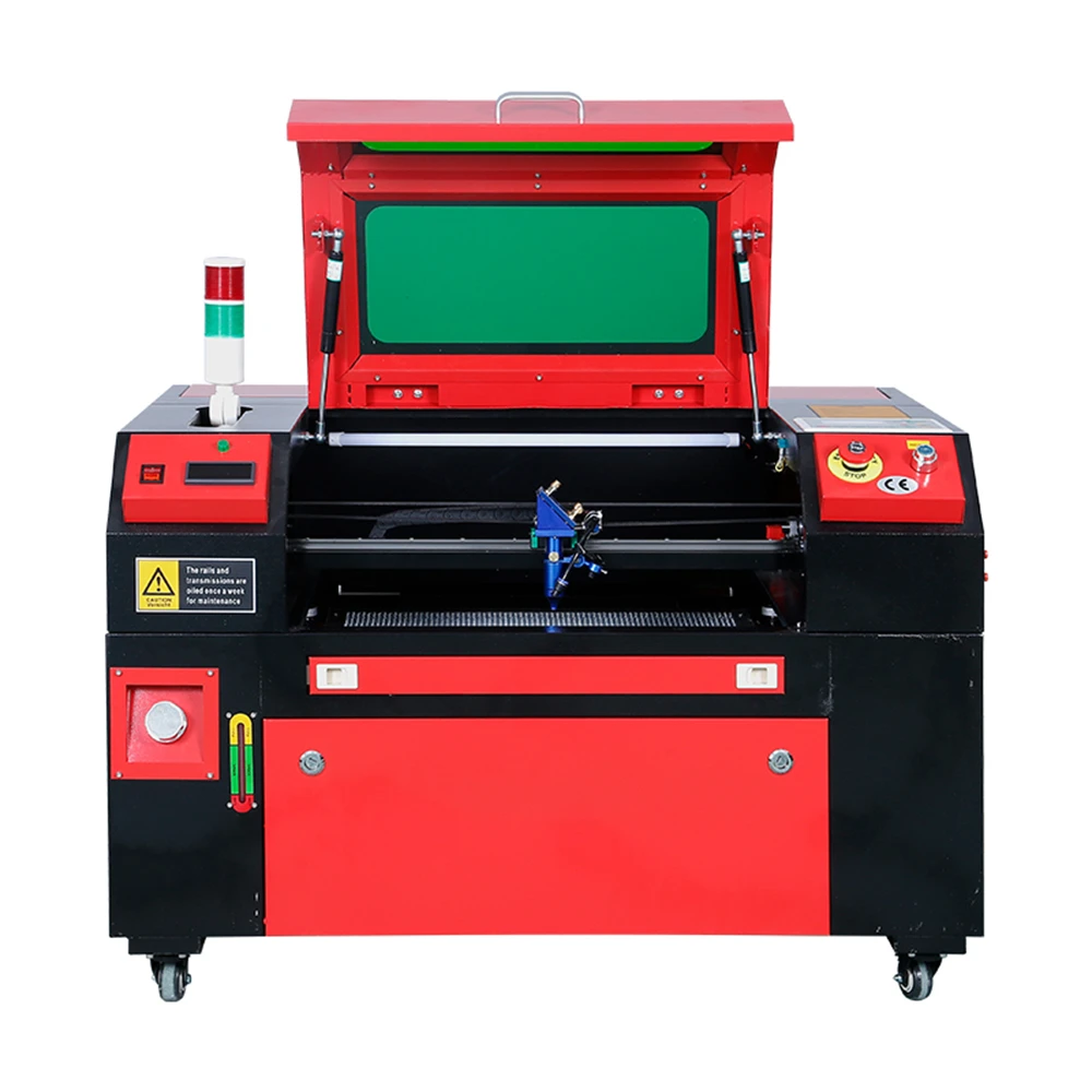 5030 CO2 Laser Cutting Engraving Machine 50w Laser Power Wood Paper Including Core Components Laser Tube Motor Pump