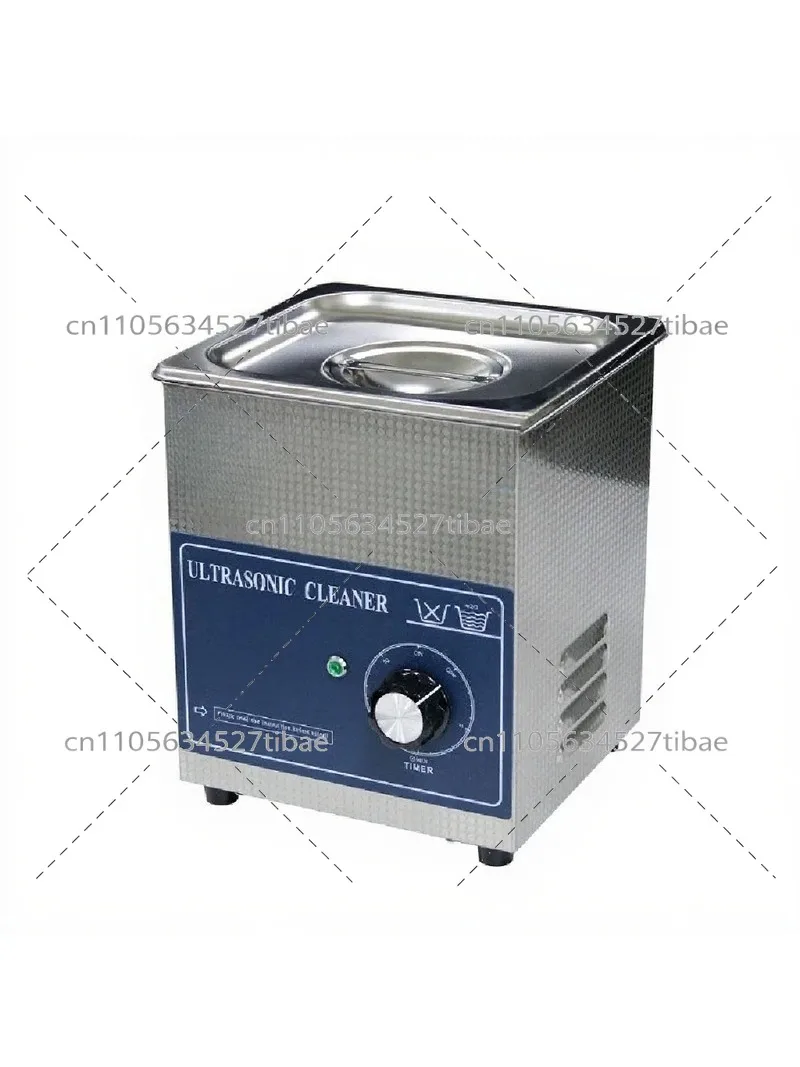 Stainless Steel Ultrasonic Cleaner 1.3L Jewelry Cleaner with Timer, 113T