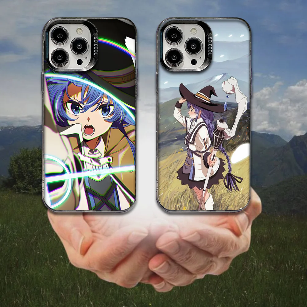 

Mushoku Tensei Roxy Phone Case For iPhone 16,15,14,13,12,11,8,7,Pro,Max,Plus,Mini,XS,SE Anti Fall Black Matte Hard