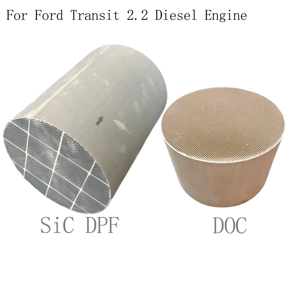 Filtro DPF DOC da 143,8 mm 144 mm per filtro convertitore catalistico Ford Transit 2.2 Euro 5 per filtro antiparticolato diesel Ford DPF
