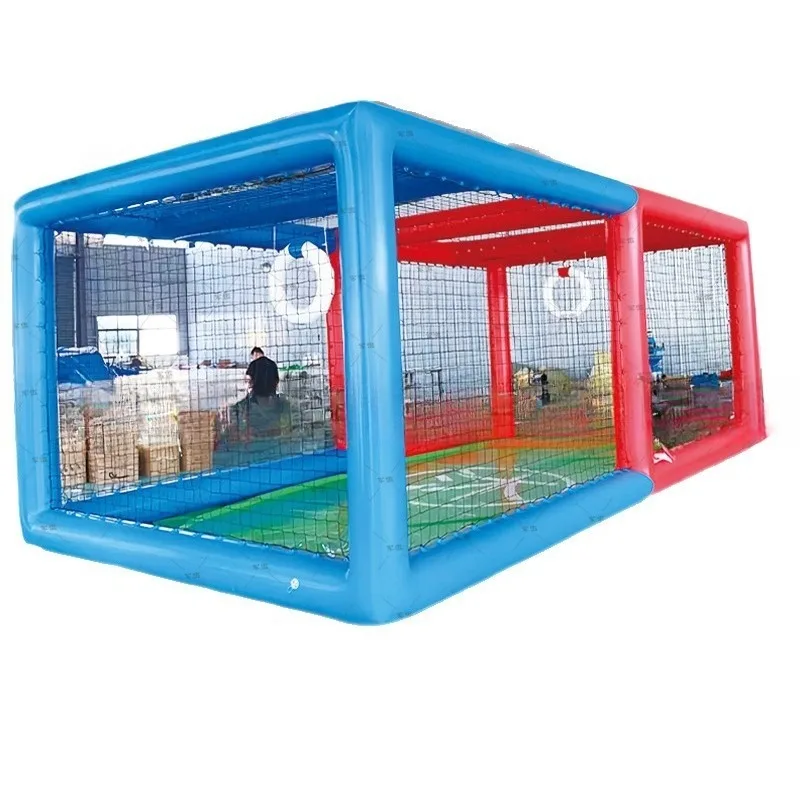 Drone Football Field Inflatable Flight Against Match Field Flight Training Cage