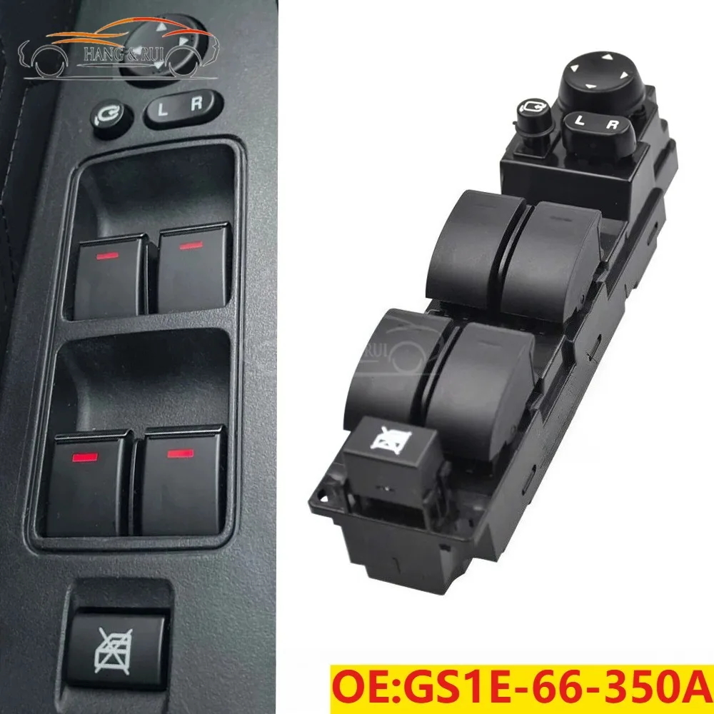

GS1E-66-350A Maste Power Window Switch Control Lifter Button For Mazda 6 GH 2007 2008 2009 2010 2011 2012 2013 GS1E66350A