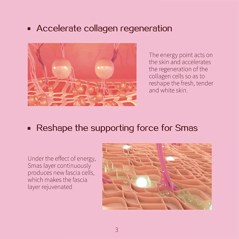 Macchina professionale per la casa HiFu Lifting del viso Rafforzamento Anti-età Lifting del collo Rimozione delle rughe Cura del viso Spa Dispositivi di bellezza