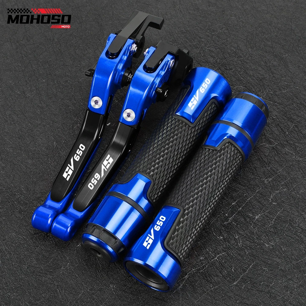 For SUZUKI SV650/X SV 650 2016-2018 2019 2020 2021 2022 2023 2024 Brake Clutch Levers Handbrake Handlebar Grip Handle Hand Grips