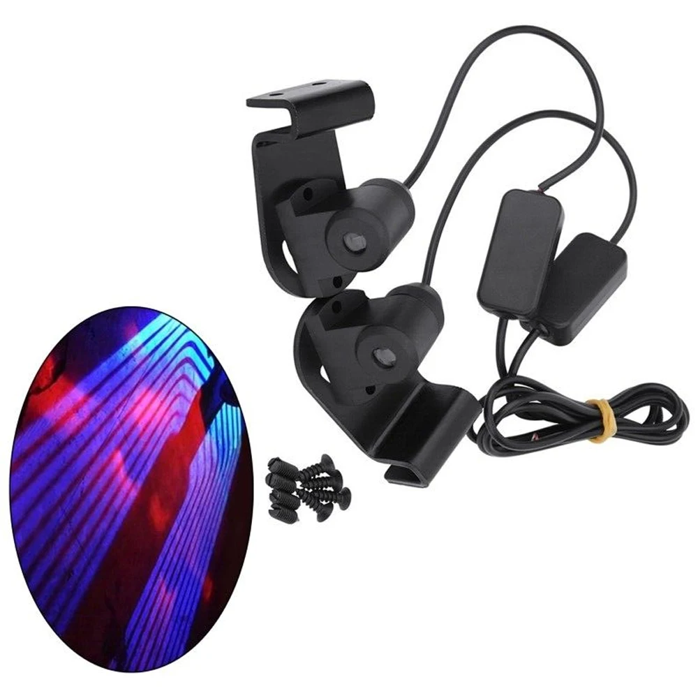 2pcs Car Door Angel Wings Welcome LED Projector Lamp Courtesy Ghost Shadow Light Projection Lamp