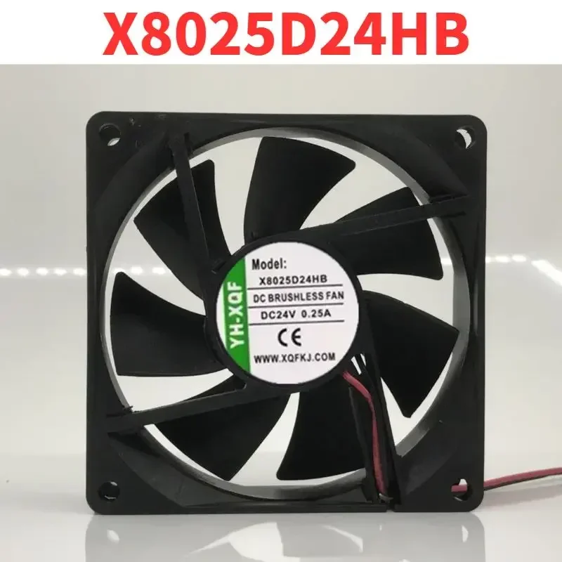 New X8025D24HB DC24V 0.25A 8CM inverter Computer fan