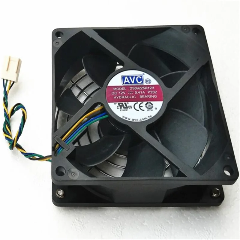 Wholesale: AVC 9025 9cm DS09225r12h p202 0.41a 4-wire speed regulating fan