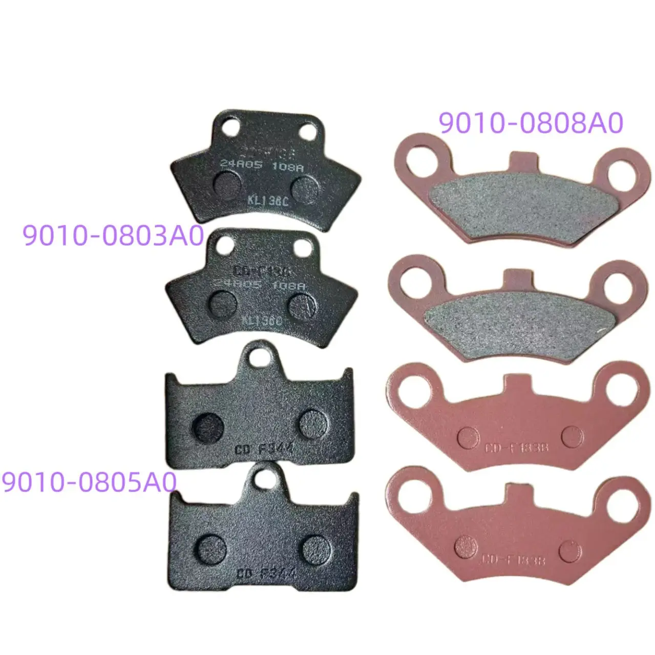 

Front Rear Packing Brake Pad For CF 9010-0805A0 9010-0808A0 9010-0803A0 ATV Accessories CF500 X5 GOES500 500