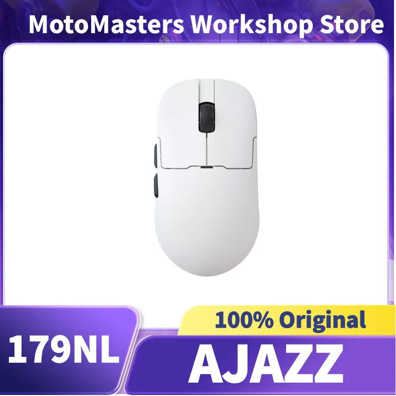 

AJAZZ AJ159 NL159NLP Gaming Mouse Paw3395 Wireless Bluetooth Tri-Mode Lightweight Super Low Latency NearLink 1K Office Quiet