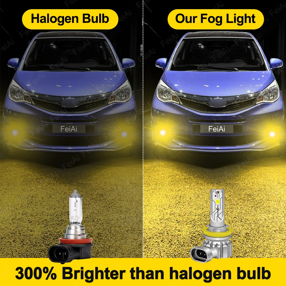 Untuk Lampu Kabut Subaru Trezi - Led Fog Light H11 3000K Yellow ulasan dan harga