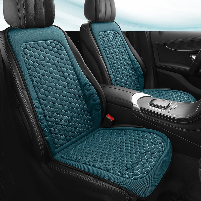 

Honeycomb Breathable Fabric Universal Car Seat Cover Semi-enclosed Comfortable Non-slip Four Seasons Car Seat Cover Auto Cushion