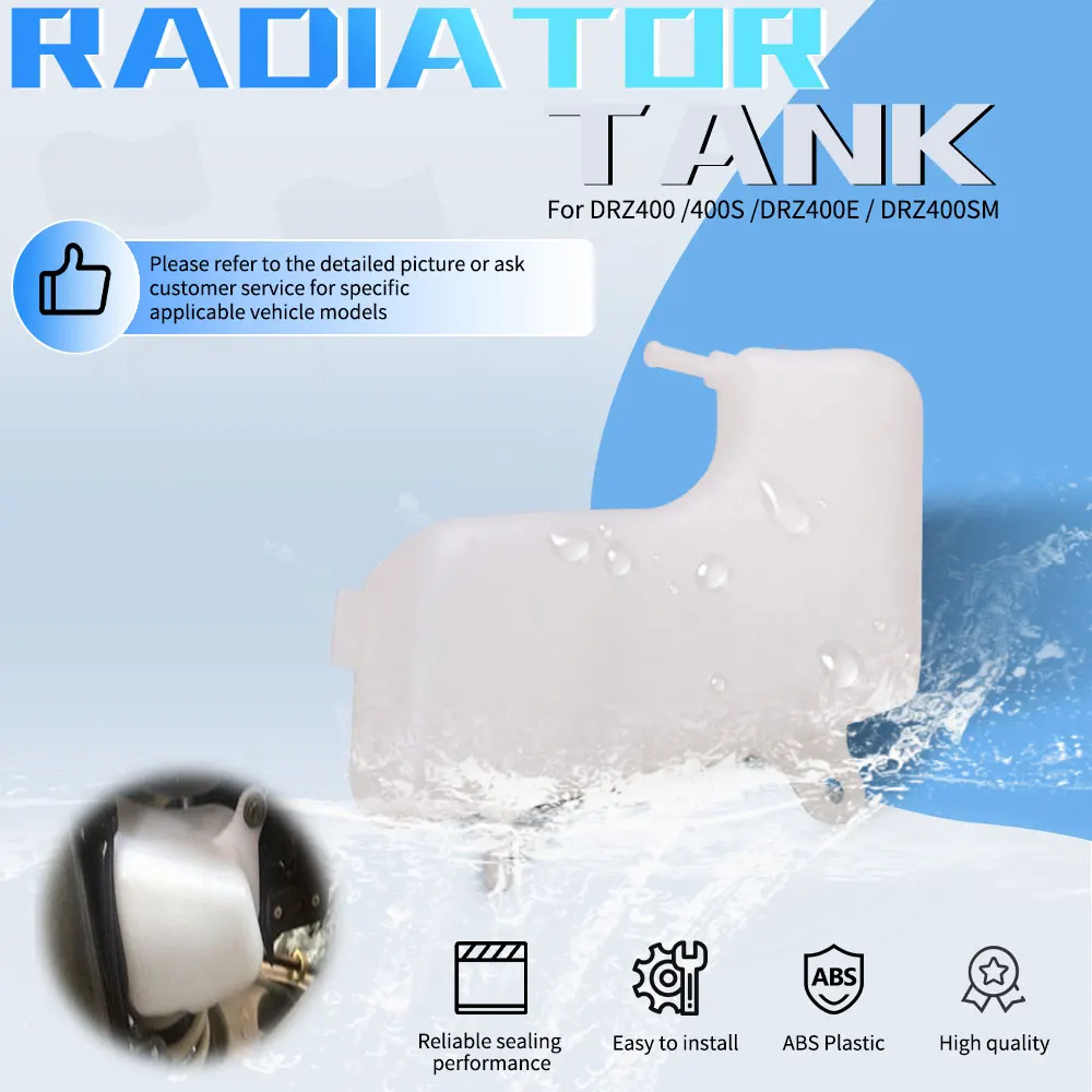

Бутылка охлаждающей жидкости для мотоцикла после продажи бутылка ABS резервуар радиатор для Suzuki DRZ400 DRZ400E DRZ400S DRZ 400SM