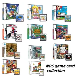 NDS gra karciana Pokemon Pokemon Zelda Super Brothers Single pudełko kartonowe angielska gra w wielu językach konfigurowalna