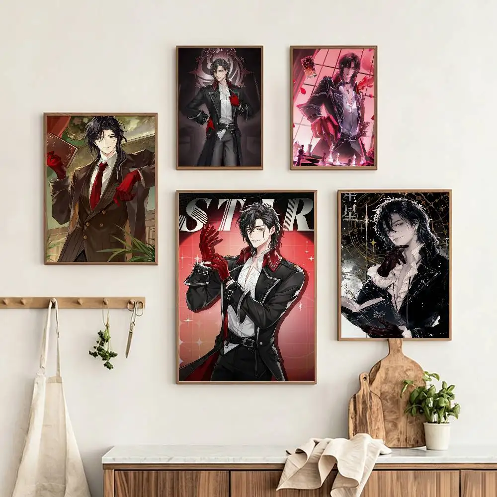 LOTM The Star L-Leonard Poster HD Self Adhesive Waterproof Wall Art Ideal for Home Office Dorm Gift Customizable