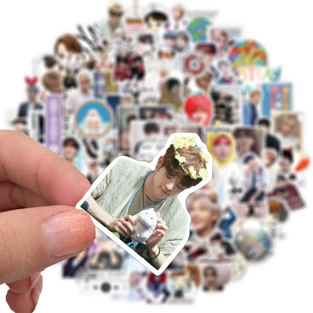 100/50/25/10PCS Stray Kids KOREA kpop Stickers For Refrigerator Car Helmet DIY Gift Box Bicycle Guitar Decal Notebook Skate