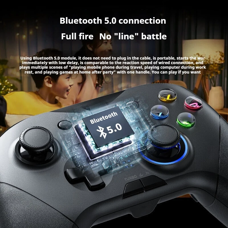 Mechrevo C510 Three Mode Wireless Game Controller Similar Xbox Switch Computer Tv Mobile Phone Bluetooth Motion Game Controller