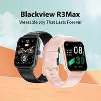 BLACKVIEW 2022 New Smart Watch R3 Max Men's Sports and Fitness Watch IP68 Waterproof Heart Rate Monitor Suitable for Android IOS