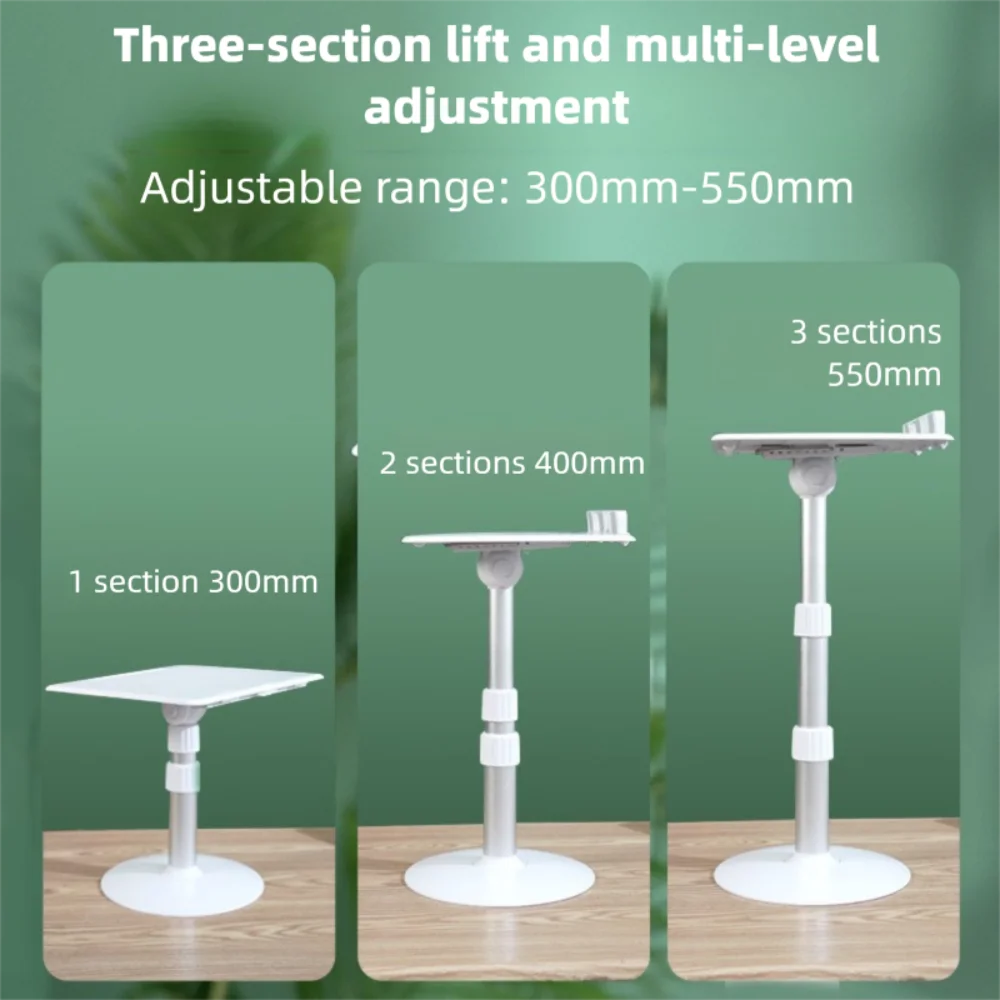Multifunctional Lifting Reading Stand Laptop Stand Adjustable Children's Desk Book Stand Portable Bookshelf Folding Book Holder