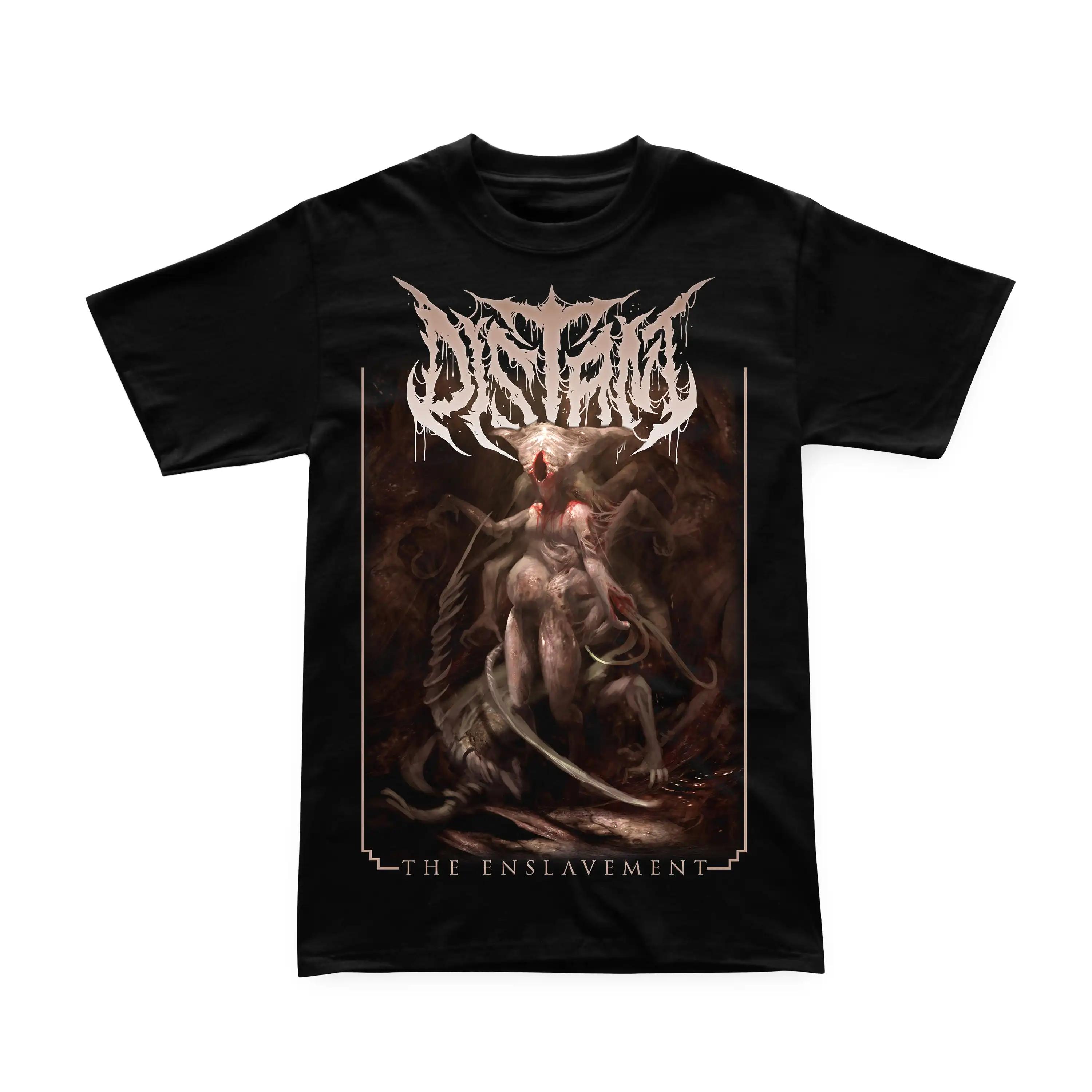 Distant  Tyrannotophia Redux The Enslavement Band T-Shirt 100% Cotton Graphic Tee Men Women Summer Streetwear Top