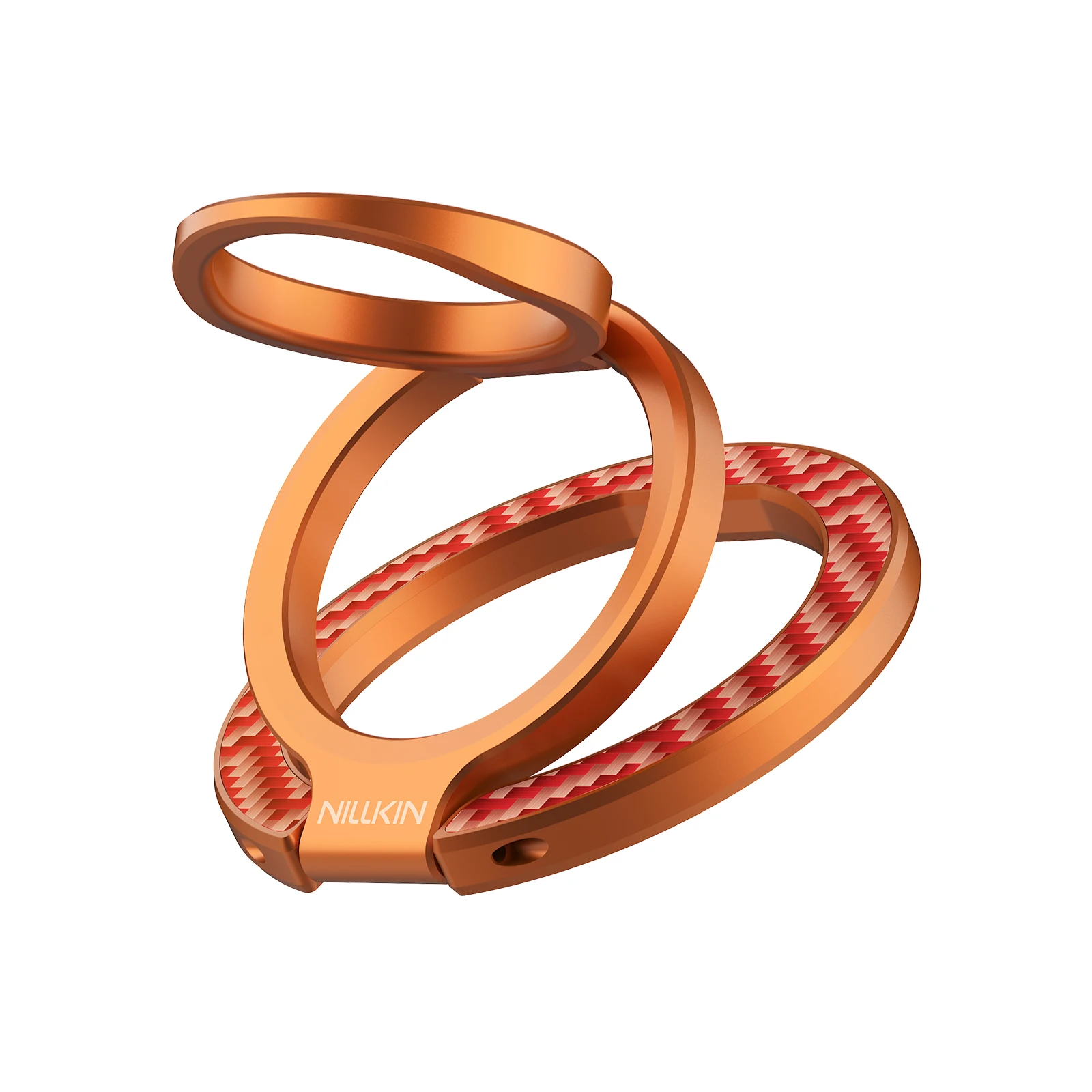 Nillkin FiberSnap Magnetischer Ringständer, 360° ° Drehbarer Dual-Achsen-Handyhalter, 1000g Starker Magnet, Aramidfaser & Aluminiumlegierung – Detail 12