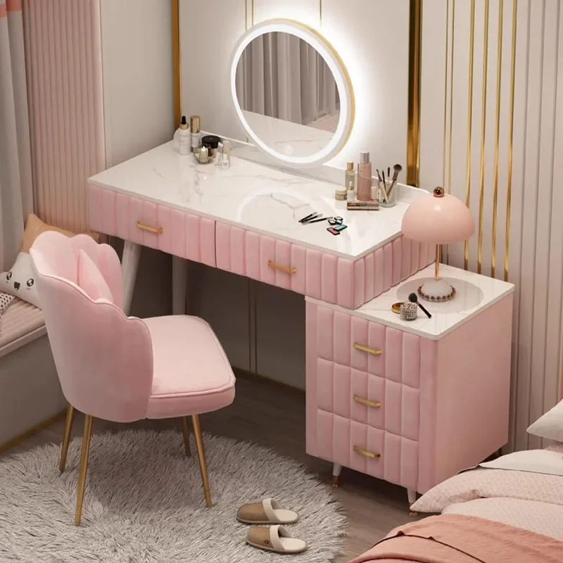 

Multifunction Wood Dressing Table Luxury China White Laden Storage Vanity Table Drawers Coiffeuse De Chambre Bedrooms Furniture