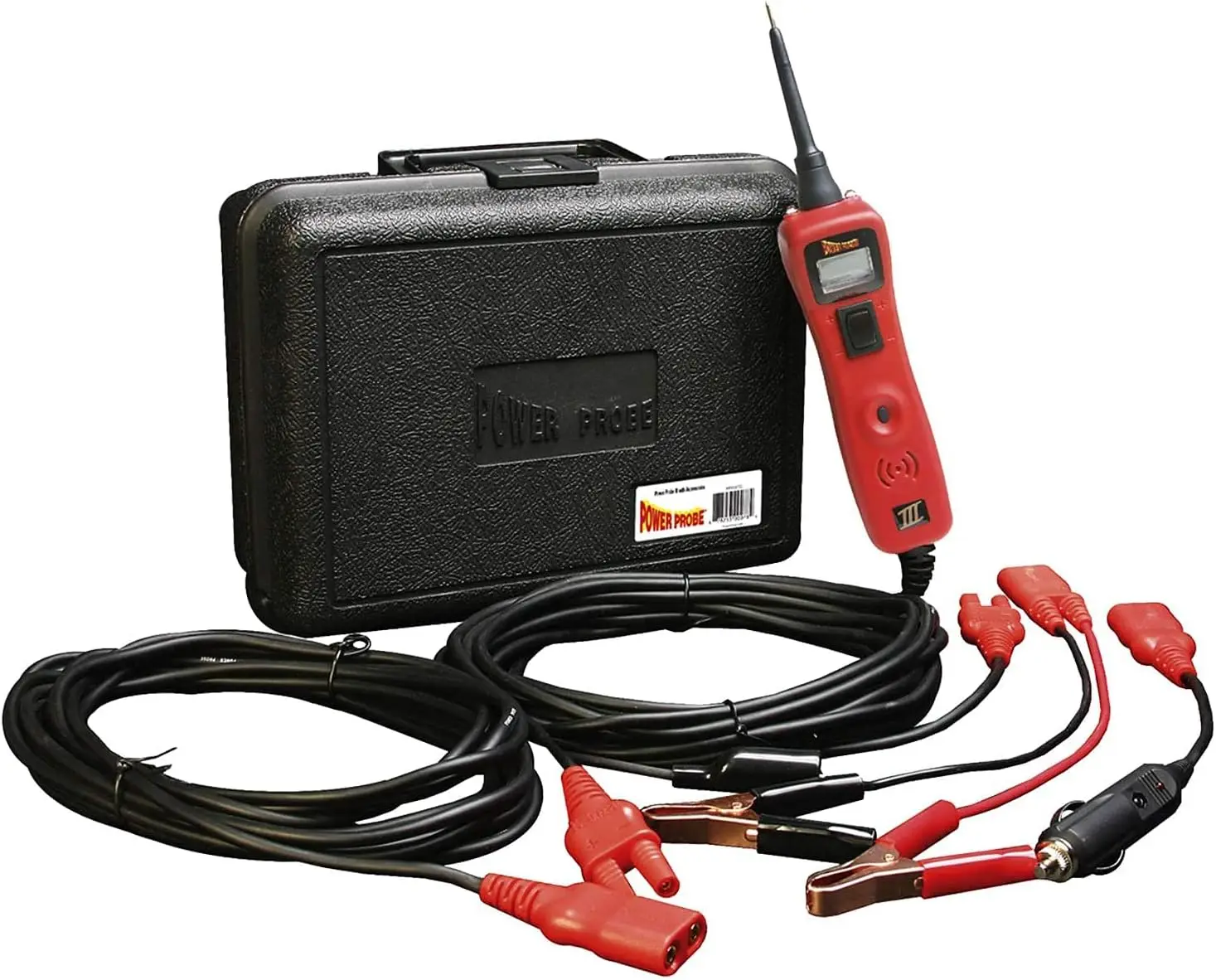 

III w Case Accessories PP319FTC Car Automotive Diagnostic Test Tool Digital Volt Meter Red