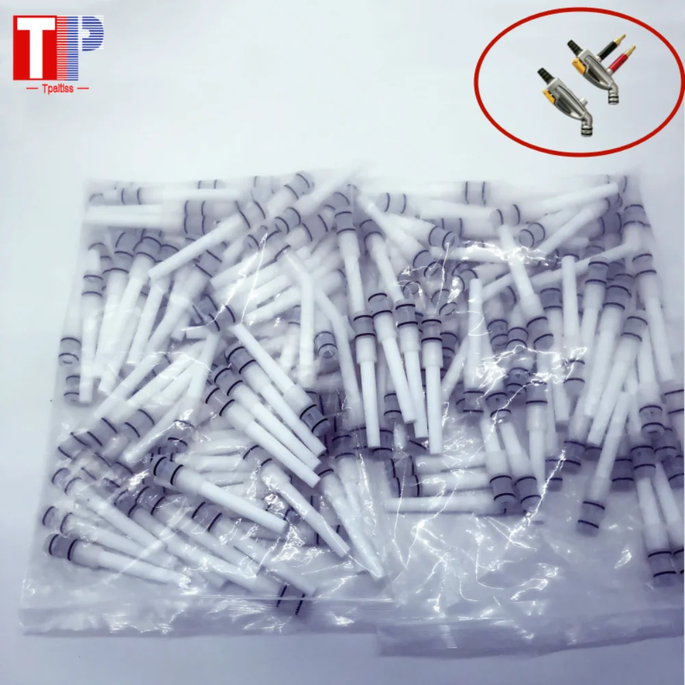 Tpaitlss  50/100 Pcs 1016 561# Venturi insert sleeve for Gema IG07 powder coating spray pump