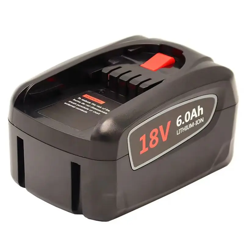 

Сменный литий-ионный аккумулятор 18 В, 6,0 Ач для электроинструментов и пылесоса BOSCH Green, совместим с PSR 18 LI, PBA, заменяет PSR 18 LI 2