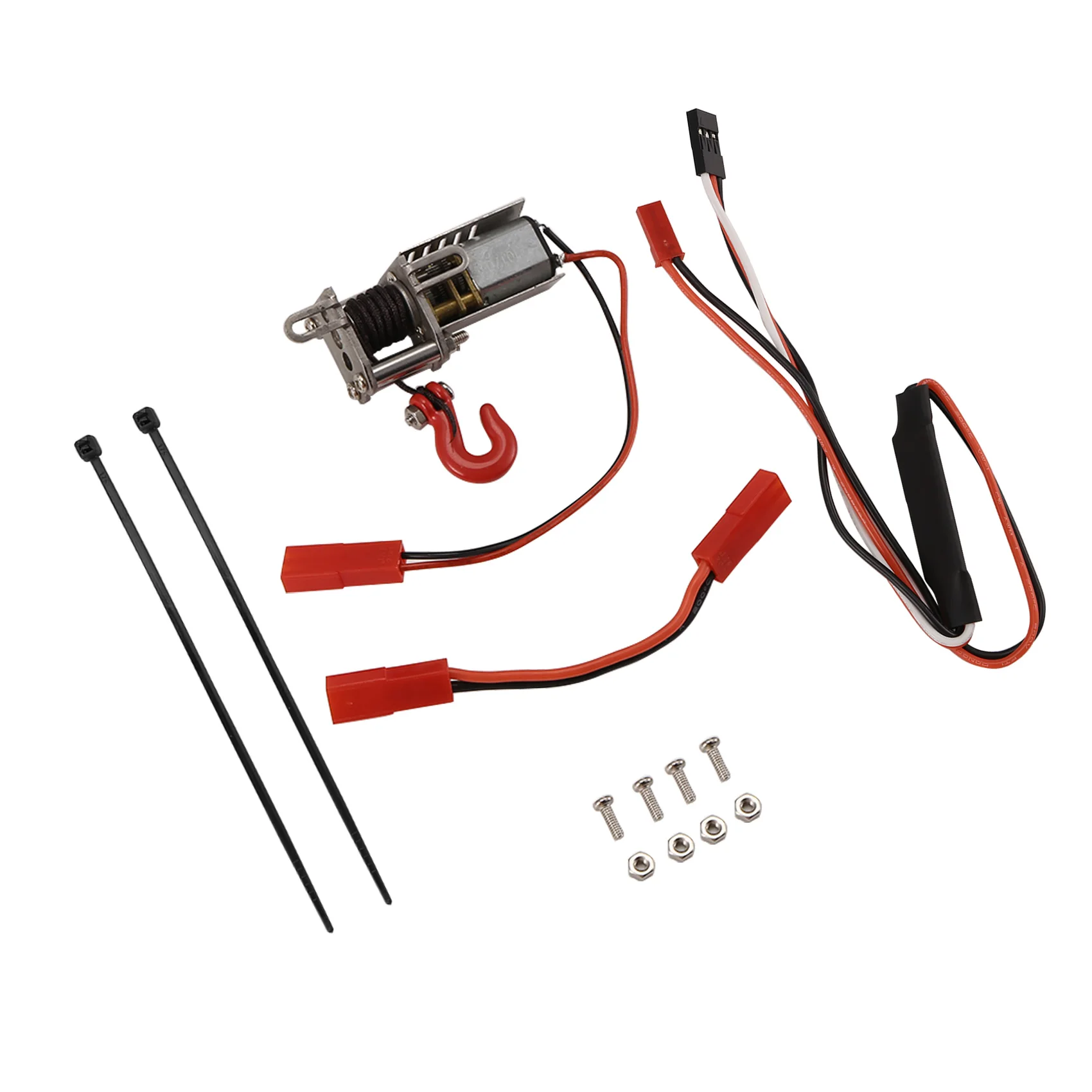 مجموعة الونش الأوتوماتيكية الجديدة من الألومنيوم RC لسيارة WPL/MN/JJRC 1/12 1/14 1/16 مقياس RC