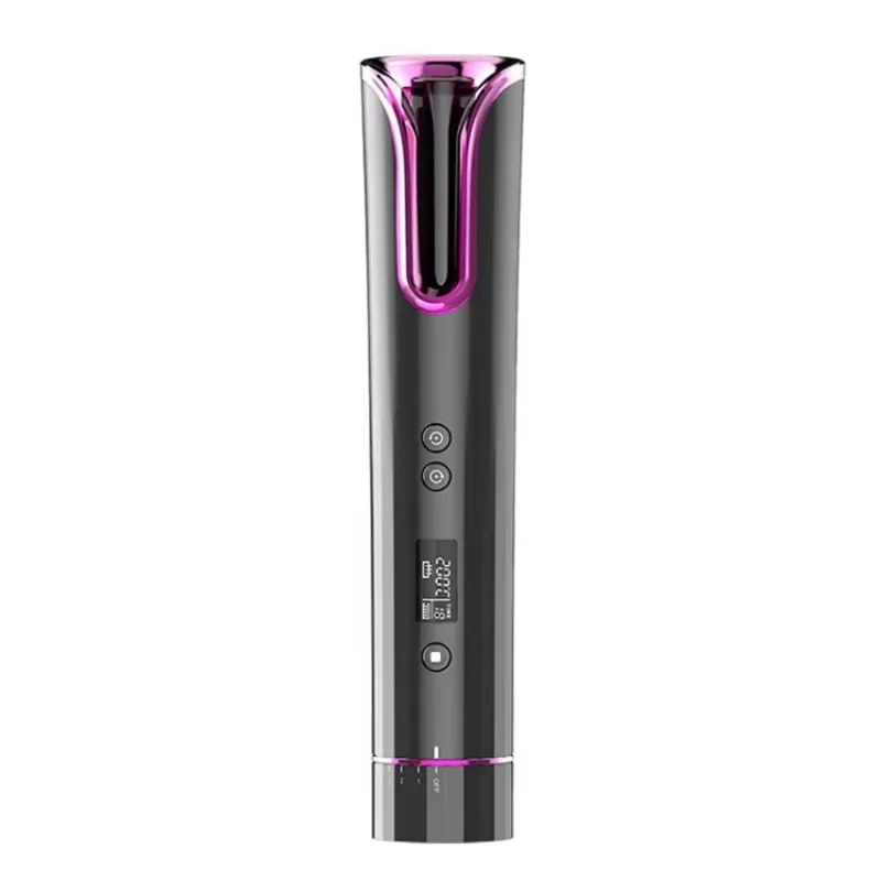 

Private Label Mini Usb Rechargeable Auto Cordless Rotating Magic Hair Curling Iron Wireless Electric Automatic Hair Curler