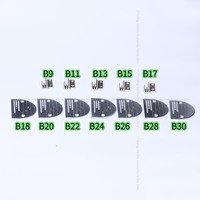 B9 B11 B13 B15 B17 12481 Feed Dog B18 B20 B22 B24 B26 B28 B30 Needle Plate with Scale Iron Plate for Industrial Sewing Machine