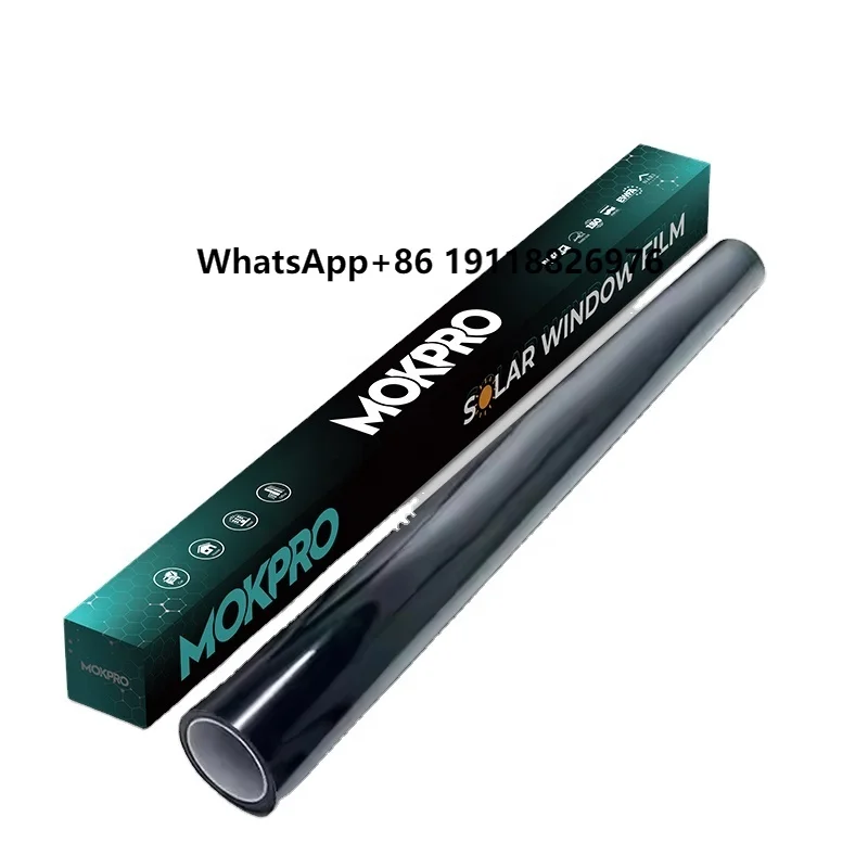 

MOKPRO Sun Heat Control Nano Ceramic Solar Car Window Tint Film UV Protection Solar 2 Ply Auto Tint Film 5% 30% 70% VLT