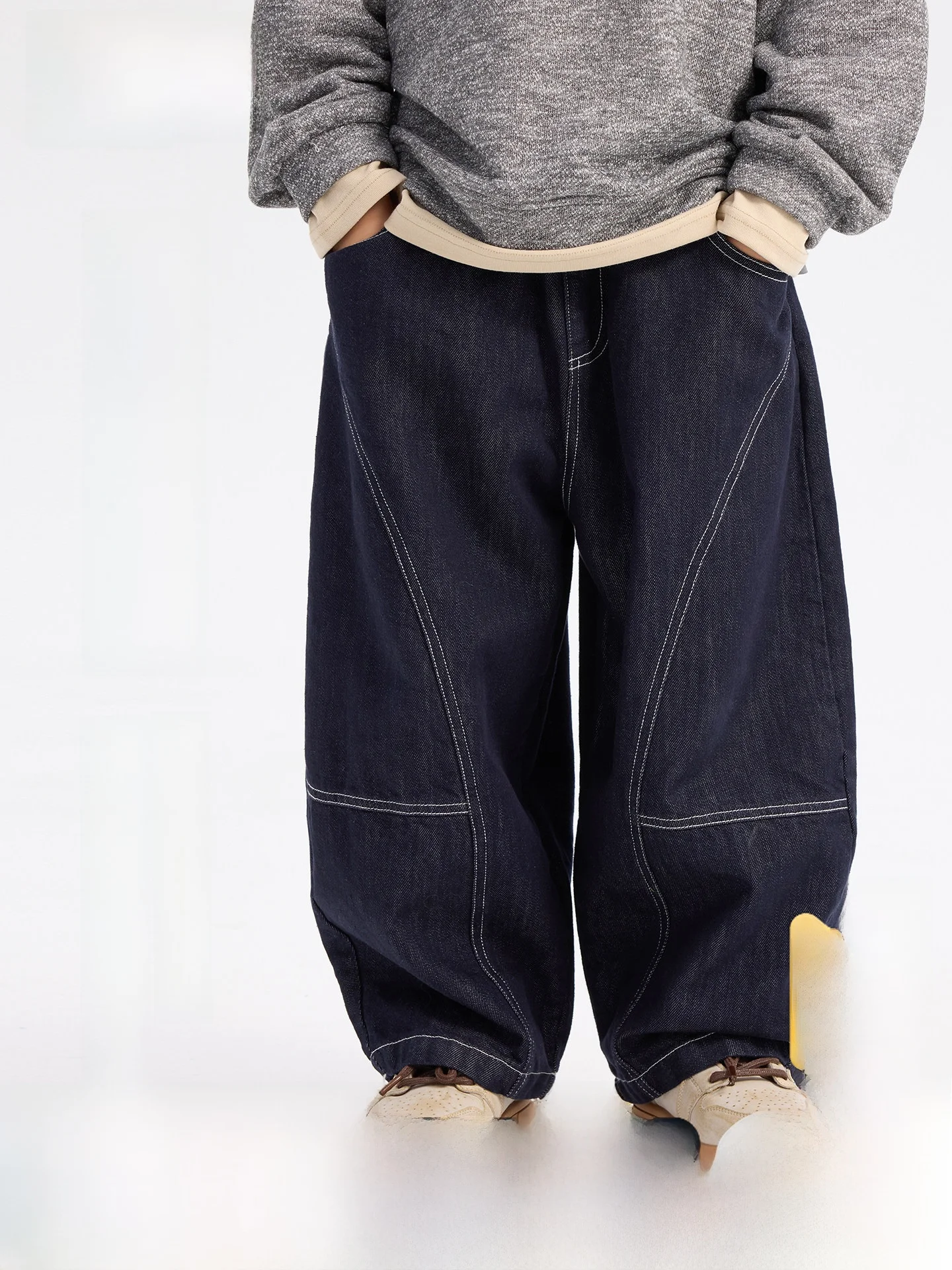 kids-jeans-pants-wide-leg-pants-lazy-style-children's-long-pants-spring-new-arrival-boys'-clothing-trousers-korean-style